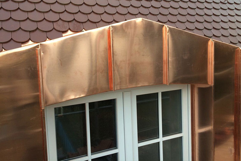 Kupferverkleidung Wohnhaus